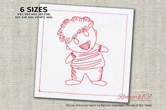 Doodle Dancing Boy Embroidery Design Review