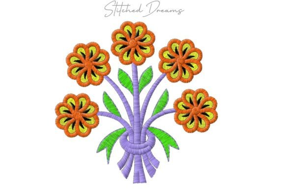 Floral Elegance Embroidery Designs