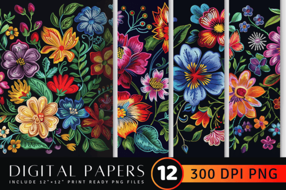 Flowers Embroidery Pattern Review