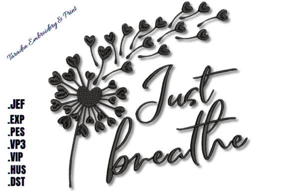 Just Breathe Machine Embroidery Design Review