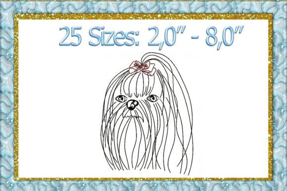 Maltese Dog Machine Embroidery Design Review